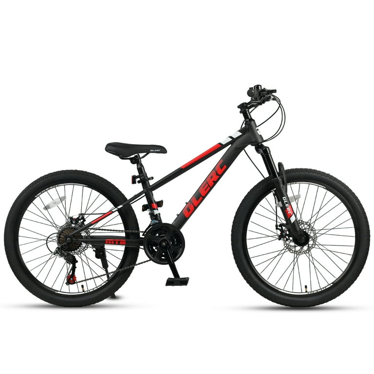 Glerc Skyline 24 Inch Kids Mountain Bike for Boys Girls 10 11 12