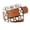 Coffee, variant on Contemporary Square Buckle Fashion Belt Versatile Styling For Dresses And Pants Wide Click Belts for Men Leather