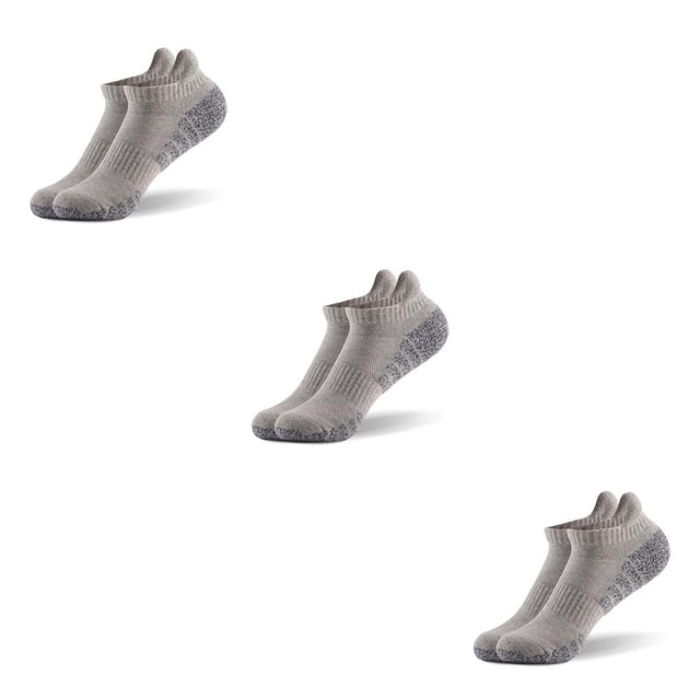 Calcetines tobilleros Sonducket de algodón Gris claro L para adultos y niños