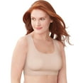 thumbnail image 1 of Bali Womens Comfort Revolution EasyLite Seamless Wirefree Bra, M, Sandshell, 1 of 6