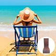 thumbnail image 1 of CTIRCHIU 1 Set of Foldable Lawn Chair Coffee Canvas Chair Accessory for Adjustable Angle Fishing, 1 of 8