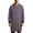 Gray, variant on Fwqbns Men's Long Sleeve Lab Coat Polyester Lightweight Breathable Warehouse Button Down Coat for Work Blue