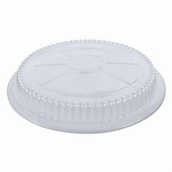 HFA® Plastic Dome Lid, 8.25" Diameter x 0.88"h, Clear, 500/Carton HFA 2058DL