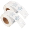 thumbnail image 1 of 2 Rolls Shiny Star Sticker Children Reward Star Stickers Packaging Seal Crafts Tag Labels, 1 of 7