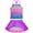 Colorful Sequin, variant on Lanbubble Girls Tankini Swimsuits Set Criss-Cross 2-Piece Bathing Suits Beach Swimwear 7-8 Years