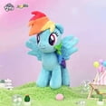thumbnail image 5 of Juguetes de peluche de My Little Pony: Twilight Sparkle, Pinkie Pie, Rarity, Fluttershy, Applejack, Rainbow Dash, muñeco de peluche, regalos de Navidad para niños, 5 of 5