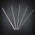 thumbnail image 5 of Brocas helicoidales extralargas de alta velocidad, broca en espiral de alta dureza para perforar madera, plástico, aluminio y materiales compuestos (5 piezas, plateado -t, 5 of 5