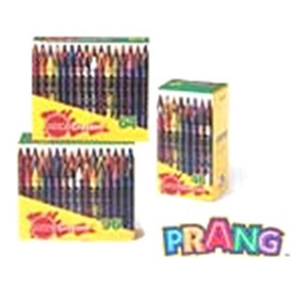 Art Supplies 528 Prang Crayon Large Tuck Box - 8 Colors