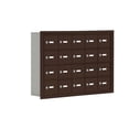thumbnail image 1 of Salsbury 19045-20ZRK D 20 A Doors R-Mount Keyed Locks Cell Phone Locker In Bronze, 1 of 1