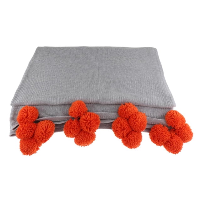 suaves reversibles manta para cama, sofá, viaje gris Zulema Mantas de cubierta de sofá para el hogar
