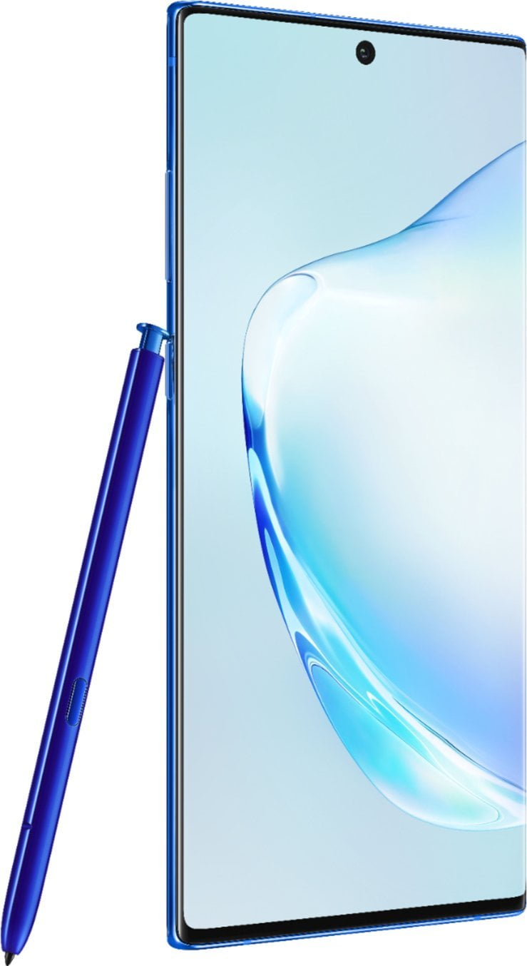 Straight Talk SAMSUNG Galaxy Note 10 PLUS 5G 256GB Aura Blue