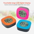 thumbnail image 4 of Maytalsory Timer Study LCD Digital Display Count Up Stopwatch Touch Screen Electronic Mute Attachable Loud Alarm Blue 1Set, 4 of 6