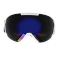 thumbnail image 1 of PE Coated Ski Goggles, Frameless Snowboard Goggles Adjustable Comfortable Large Spherical   For Snowmobiling Blue, 1 of 8