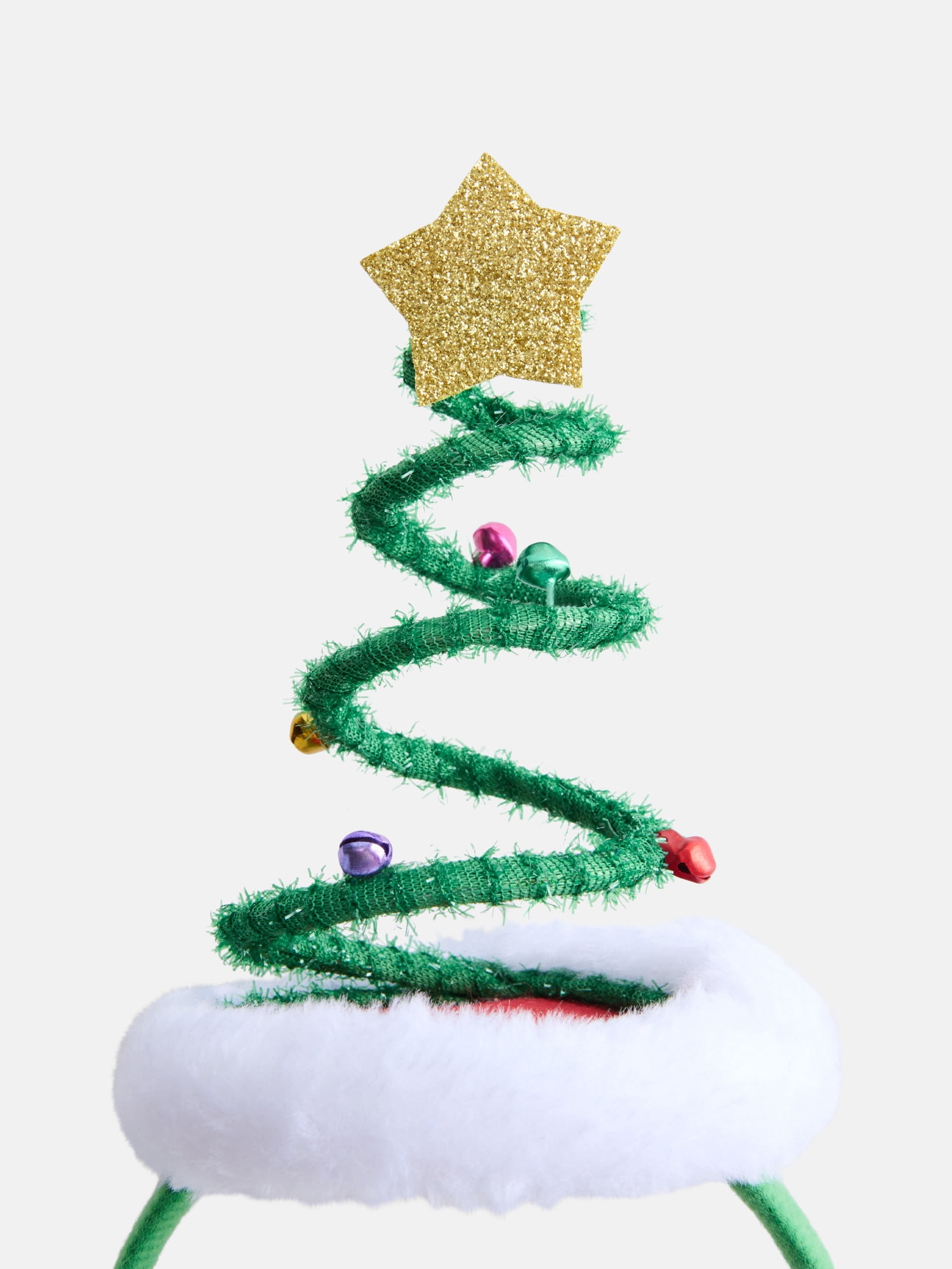 Holiday Time Women's Swirl Christmas Tree Headband