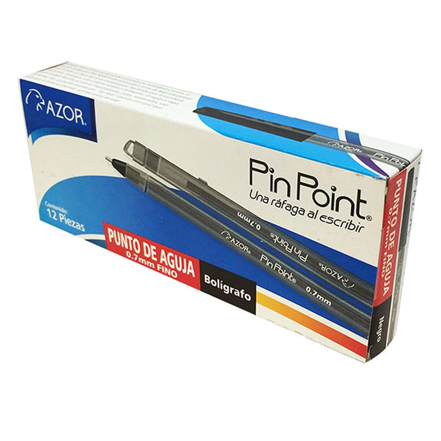 Pin Point Pen Razor Pluma PINPOINT AZOR 6810NE, negro 0.7 c/12 AZOR 6810NE | Walmart en línea