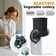 thumbnail image 3 of WarmFuPalace Multi-Functional Electric Cyclone Vegetable Slicer, Cordless Food Chopper, Kitchen Cutter for Home, Meal Prep, Shredding, Slicing, and Dicing, 3 of 9