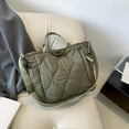thumbnail image 3 of Kukuzhu Quilted Tote Bag for Women Puffer Hobo Handbag Lightweight Quilted Padding Shoulder Bag Nylon Padded Crossbody Bag, 3 of 6
