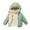 Green, variant on REDARER Kids Short Puffer Jacket, Plush Lined Down Coat for Baby Boys Girls, Warm Autumn Winter Outwear,Size:5-6 Years
