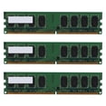 thumbnail image 1 of 3X Memoria RAM DDR2 de Escritorio de 2GB 800MHz 2RX8 DIMM PC2-6400U Alto Rendimiento para Placa Base AMD, 1 of 5