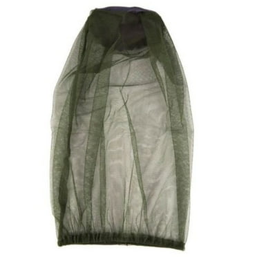 kedshhgu Head Net Hat, Safari Hat Sun Hat Bucket Hat with Hidden Net Mesh Mosquito Head Net | Ultra Large & Long, Extra Fine Holes, Mesh
