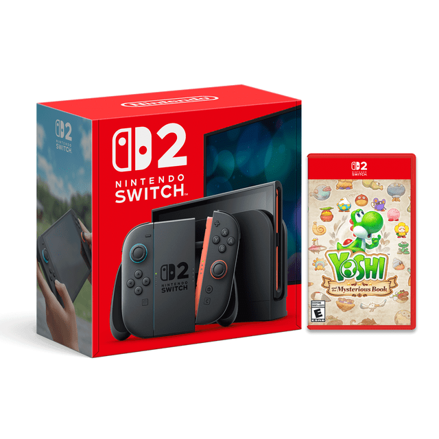 Nintendo Switch™ 2 System PLUS Yoshi™ and the Mysterious Book (Nintendo Switch 2), Bundle