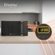 thumbnail image 2 of White Westinghouse  Horno de Microondas 1.1 pies  Modelo WWCR3011OOMIRWE  Display LED  Interior Gris  Manija de puerta-control de membrana Plato Giratorio  Descongelado, 2 of 7