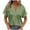 Green, variant on Youyipin Womens Tops V Neck Shirts Country Casual Short Sleeve Summer Button Down Blouse Loose Fit Business Casual Tops For Women