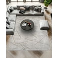 thumbnail image 4 of Mink Geometric Area Rugs for Living Room Washable Rugs Boho Moroccan Area Rug Soft Neutral Geometric Bohemian Carpet Distressed Indoor Rug for Bedroom Dining Room Office Foldable Nonslip Rug, 4 of 9