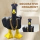 thumbnail image 4 of Figura Pato Con Dedo Estatua Divertida Resina Regalo Escritorio Creativo 15 Cm (), 4 of 9