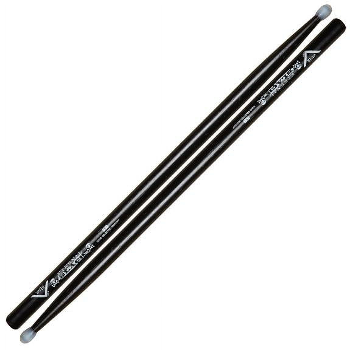 Vater VHEB5BN Eternal Black 5B Nylon Tip Drumsticks