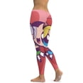 thumbnail image 4 of The Powerpuff Girls Womens Lounge Legging Soft Workout Athletic Running Yoga Pants Yoga Leggings 2XL, 4 of 8