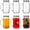 6, variant on 6 count 24oz Mason Jar Cups with Handle and Drinking Large Mason Jar Glasses Iced Coffee Cup with and Handles Glass Mugs for Cold Beverages, Juice Party Beverages (Colorful)