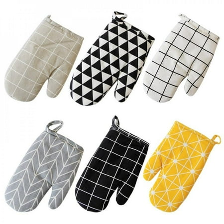 

Promotion Clearance 1Pcs Cotton Oven Mitt Printed Glove Heatproof Mitten Kitchen Cooking Microwave Oven Mitt Insulated Non-slip Glove Thickening