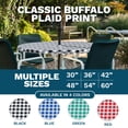 thumbnail image 6 of Sorfey Round Table Cover Fitted Picnic Tablecloth with Umbrella Hole, Black 30", 6 of 9