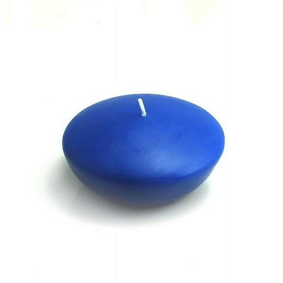 Jeco CFZ-057-12 3 in. Floating Candles, Blue - 144 Piece
