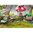 thumbnail image 3 of PVCS Lifelike Mini Artificial Fleshy Cactus Plant Landscape Decorative for Home Decor, 3 of 9