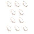 thumbnail image 3 of Guardurnaity extensible extensible Alambre de metal En blanco Joyería de moda retráctil Adorno corporal que combina con todo Oro rosa Oro rosa 10piezas, 3 of 6