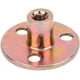 thumbnail image 1 of Brad Hole Tuerca en T 5 piezas Brida de tuerca en T 3 orificios Sujetador de muebles de hierro galvanizado Base en T Tornillo redondo Tuerca Muebles Hardware Brida Insertar Rosca hembra (M6) esquí esquí Gafas de esquí, 1 of 5