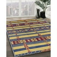 thumbnail image 2 of Ahgly Company Indoor Rectangle Mid-Century Modern Purple Oriental Area Rugs, Swatch Sample, 2 of 6