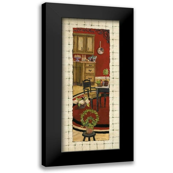 Olson, Charlene 8x14 Black Modern Framed Museum Art Print Titled - Warm and Inviting I
