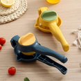 thumbnail image 4 of Manual Lemon Juicer (blue), Handheld Lemon Juicer, Lime Juice Extractor, Fruit Juicer For Lime, Grapefruit Orange Lemon, More Efficient Juicer, 4 of 5