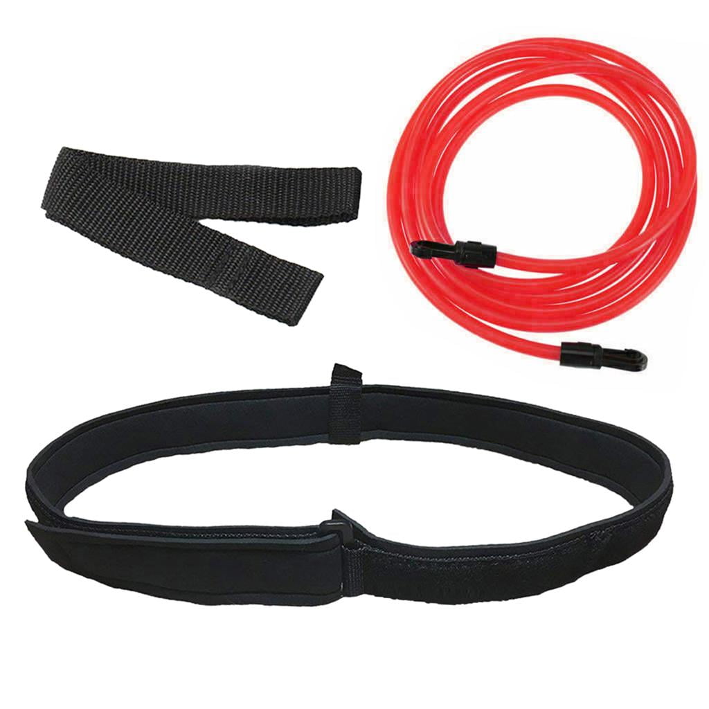2/3/4m Swim Bungee Training Belt Swimming Resistance Safe Leash Exerciser  H 