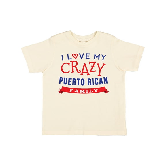 Inktastic Funny Puerto Rican Family Reunion Boys or Girls Toddler T-Shirt