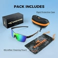 thumbnail image 5 of KastKing Tarkio Polarized Fishing Sunglasses, UV400 Wrap Design, 5 of 7