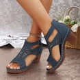 thumbnail image 1 of WILLBEST Sandalias Flexibles De Mujer, Zapatos De Mujer, Sandalias De Cuña Con Suela Gruesa, Sandalias De Boca De Pez De Moda Para Mujer, 1 of 7