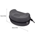 thumbnail image 3 of Naiovety Caja de gafas con cierre de cremallera para fácil acceso y almacenamiento. Caja de almacenamiento para gafas. Deportes de nieve, 3 of 6