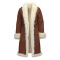 thumbnail image 5 of Winter Long Coat Blend Shearling Lined Warm Outerwear Elegant Trench Style Jacket For Cold Weather Fashion winter clothing for women, 5 of 7