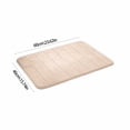 thumbnail image 2 of Fmxomd Bath Mat, Super Soft Absorbent Bathroom Rug Non Slip, Quick Dry, Machine Washable Floor Carpet for Tub Shower, Home Decor Accessories, 24x16, 2 of 6