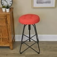 thumbnail image 5 of The Gripper Non-Slip Tufted Round Barstool Cushion for Dining Rooms, Cafes, Bars and Restaurants, 14” Coral, 4 Pack, 5 of 5