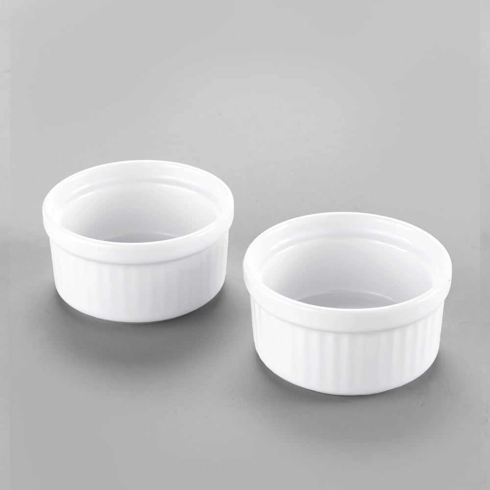 PEACNNG Mini Ramekin Bowls Condiments and Garnishments Set of 2